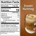 thumbnail image 2 of Syruvia Sweet Nutmeg Shakable Coffee Topping- 5.5 oz Coffee Sprinkles Great for Oatmeal, Milkshakes, Smooties, Ice Cream, Dessert Topping And More., 2 of 5