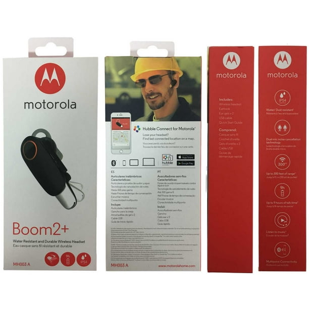 Motorola Boom 2 Water Resistant Durable Wireless Headset