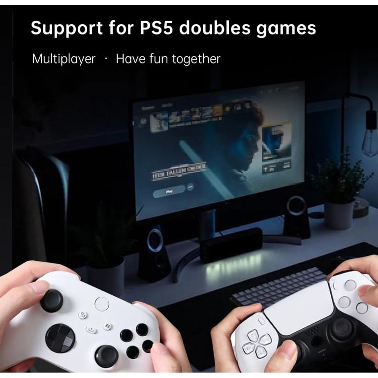 Wireless Adapter P5M for PS5,Xbox,Titan Two,ReaSnow&Switch,UP to