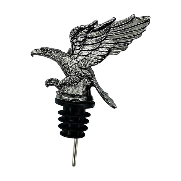 vertedor de vino Águila Vertedor de vino Tapón de botella de vino Vertedor de vino Difusor de vino Único para amantes , negro