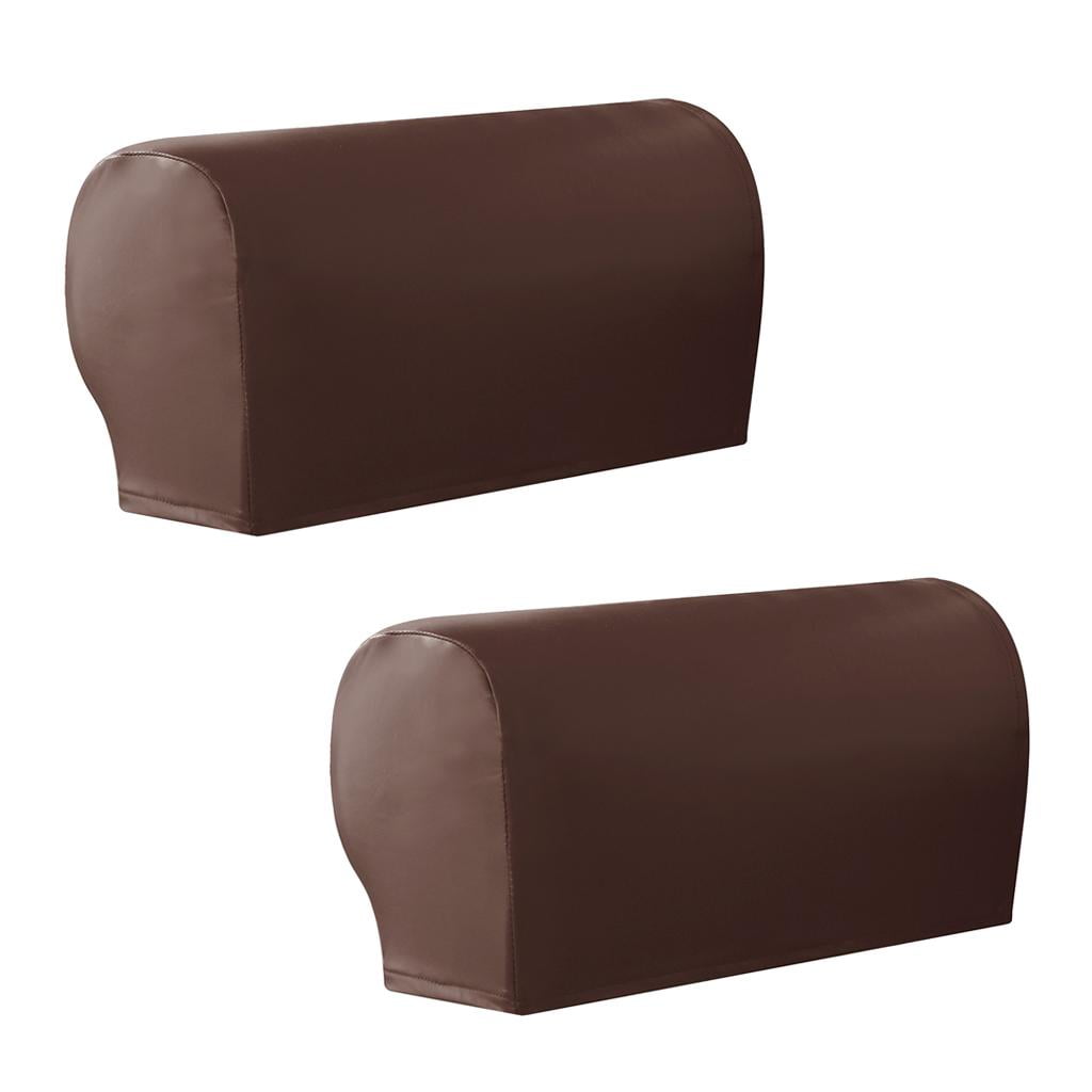 Office Chair Arm Protectors Arm Seat Covers Pcs Pu Leather Sofa