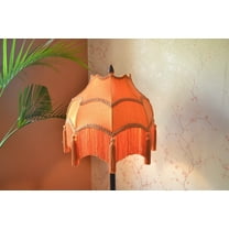BespokeByNikita Orange Scallop Dome Lampshade