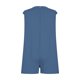 thumbnail image 5 of Trajes Casuales para Mujeres Verano Rompers de Color Sólido sin Mangas Corbata Plisada Cuello Delantero V Pantalones Cortos con Bolsillos Poliéster, 5 of 9