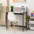 thumbnail image 2 of IRIS USA Modern Computer Desk for Home Office, 31.5 inch Long Black Office Desk, 2 of 4