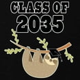 thumbnail image 3 of CafePress - Class Of 2035 Graduate Sloth T Shirt - Dark T-Shirt Kids XS-XL, 3 of 4