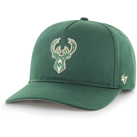 Men s 47 Hunter Green Milwaukee Bucks Hitch Snapback Hat