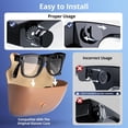 thumbnail image 7 of Light Blocking Covers for Smart Glasses Compatible with Meta Glasses LED Flash Accessories Lightweight Design 2 Pack Easy Installation and Removal, 7 of 7