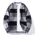 thumbnail image 6 of Mens Shawl Collar Cardigan Sweater Cable Knitted Button Down Sweaters Lightweight Spring Outwear Outfit Pockets, 6 of 6