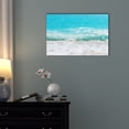 thumbnail image 2 of wall26 - Canvas Wall Art - Abstract Seascape with The Waves on The Seashore - Gallery Wrap Modern Home Art | Ready to Hang - 24x36 inches, 2 of 3