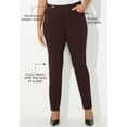thumbnail image 2 of Catherines Women's Plus Size Petite The Knit Jean, 2 of 6