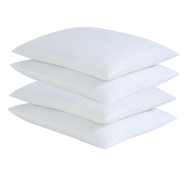 Paquete de 4 almohadas CULVE, delgadas, planas, supersuaves y esponjosas