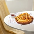 thumbnail image 5 of Wovilon Oil Absorbent Baking Tray Paper Hamburger Paper French Fries Packaging Greaseproof Bread Tray Paper Greaseproof Matting Paper, 5 of 6