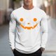 thumbnail image 1 of Blusas y camisas de manga larga y cuello redondo para hombre, moda informal, estampado, deportivas, de manga larga y cuello redondo, blusas, camisas, blusas para hombre, poliéster, 1 of 5
