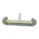 thumbnail image 1 of Pool cleaning brush with nylon and plastic bristles to prevent scratches, ideal for pool walls, ponds, spas, 1 of 4