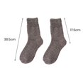 thumbnail image 6 of Sunjoy Tech Men Winter Socks Mid-tube,Thermal Knitted Bottom Floor Socks,Thick Plush Male Homewear Socks Elastic Soft Anti-slip Ankle Protection 1/3 Pair, 6 of 10