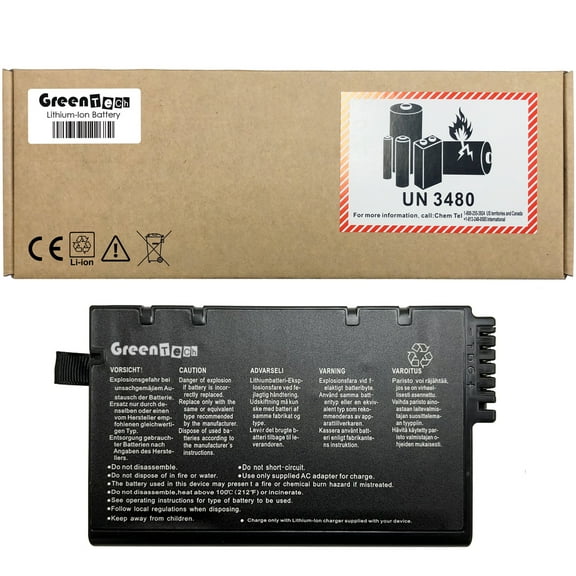 GREENTECH DR-202 DR202 BATTERY FOR PHILIPS M8000 M8001A MP20 MP30 10.8V 94WH ACC-006-591 M4605A 338911120044