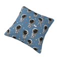 thumbnail image 2 of Rateoe Astronaut Pattern Throw Pillow Cover Premium Pillow Stuffer Sham Square for Decorative Cushion Bed Couch Sofa(Pillow insert not included), 2 of 8