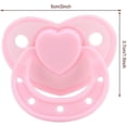 thumbnail image 2 of 1 chupete magnético de simulación, accesorio para muñeca bebé (rosa), 2 of 5