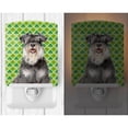 thumbnail image 2 of St. Patrick's Day Shamrock Schnauzer Ceramic Night Light, 2 of 2