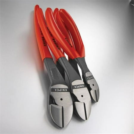 

Knipex 3 Pieces High Leverage Diagonal Cutter Set