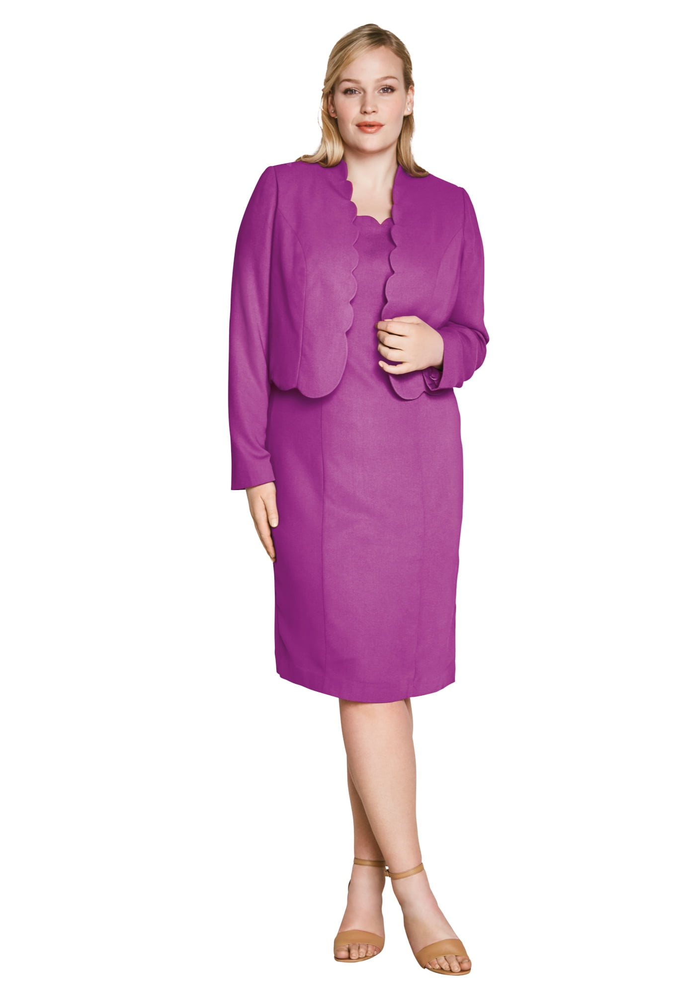 two piece dress suit