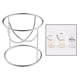 thumbnail image 5 of Soporte de de hierrosoporte de , soporte de exhibición de soporte de , soporte de de cristal, soportes de huevo , Plata Huevo CUTICAT soporte de bola de cristal, 5 of 8