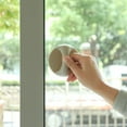 thumbnail image 1 of 2 Count Round White Self-Stick Instant Cabinet Drawer Handle Helper Auxiliary Kitchen Cabinet Door Window Handle Sticker Convenient Opening Stick-on Handles, 1 of 4