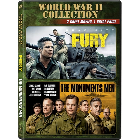 Fury/Monuments Men(DVD)
