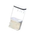 thumbnail image 4 of Countertop Rice Bucket Grain Dispenser Food Storage wall-mounted rice Container 1000ML, 4 of 7