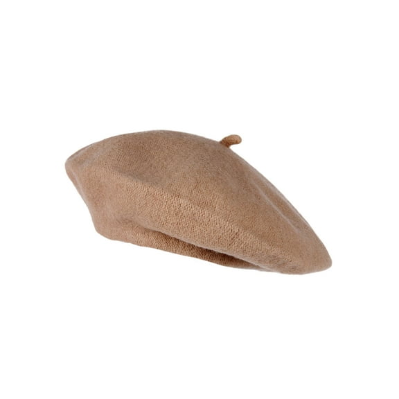 Top Headwear Wool Beret - Tan