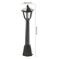 thumbnail image 4 of 4Pcs Street Post Lights Model Railway Lamp Post Lights Miniature Village Pathway Lantern Post for DIY, 4 of 6