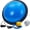 Blue B, variant on MROOBEST 23in Half Balance Ball Exercise Ball with Nonslip Base Inflatable Half Ball Balance Trainer Stability Half Yoga Ball Strength Training Equipment