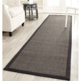 thumbnail image 1 of Safavieh Natural Fiber Charcoal Area Rug - Runner 2'6" x 18', 1 of 4