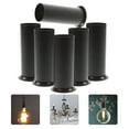 thumbnail image 5 of Milisten 6pcs Chandelier Lamp Base Sleeves Metal Candle Light Bulb Socket Covers Light Fixture, 5 of 5