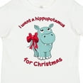 thumbnail image 4 of Inktastic I Want a Hippopotamus for Christmas Boys or Girls Toddler T-Shirt, 4 of 5