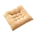 thumbnail image 2 of Back to School Savings! ESULOMP Chair Cushion Solid Color Seat Cushion Thickened Soft Milk Velvet Cotton Filled Chair Cushion Suitable for Kitchen Dining Chair Patio Cushion 15.75"x15.75"x3.94", 2 of 6