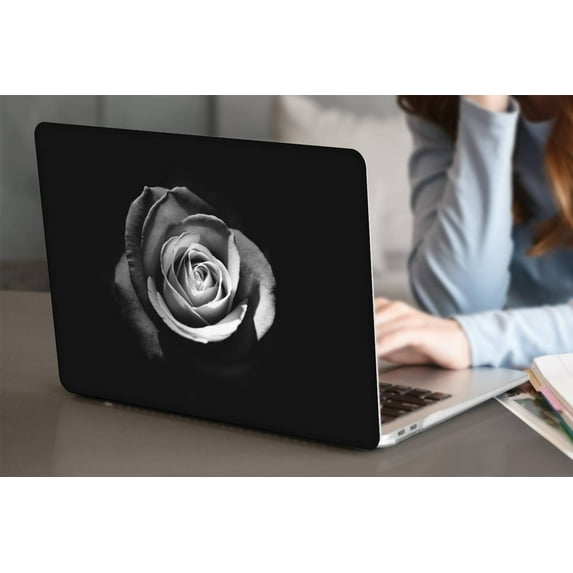 KSK KAISHEK Hard Case Cover Only Compatible MacBook Pro 16" 2019 2020 A2141 + Black Keyboard Cover, Flower 0783