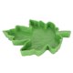 thumbnail image 1 of Maple Leaf Shape Reptile Water Feeder Plastic Pet Feeding Bowl Drinking Tray for Geckos Lizards Spiders Turtles Green, 1 of 2