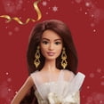 thumbnail image 2 of Muñeca de moda Barbie Signature 2025 Holiday con cabello castaño oscuro, 2 of 6