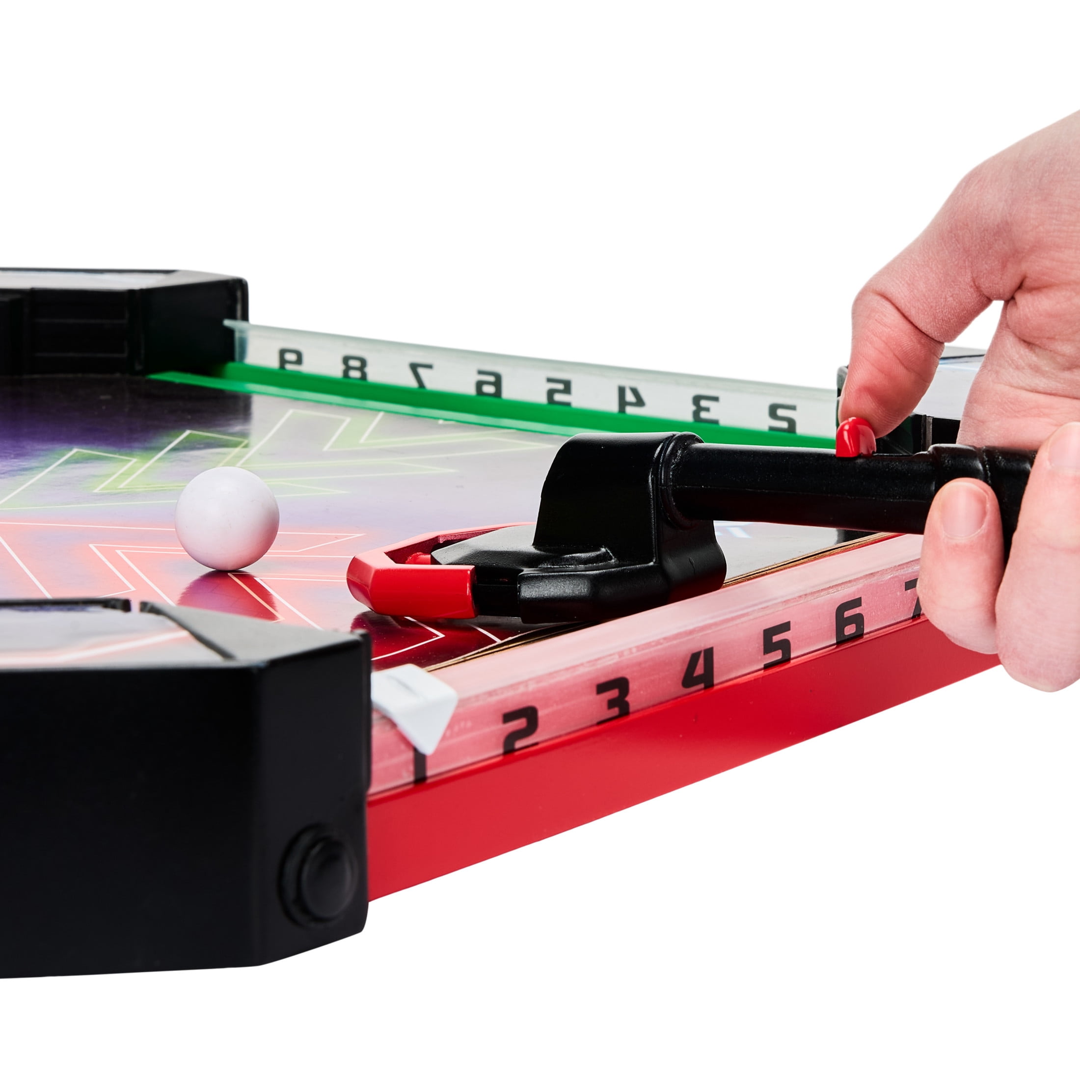 Franklin Sports Rumbleball Table Top Board Game - Fast Action Team or Solo Pinball Play - Fun Indoor Game for Kids + Adults - 1 to 4 Players - Ages 6+