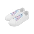 thumbnail image 4 of INSPIRE CHIC 2 Pair Flat Colorful Shoelaces Tie Dye Shoe Laces for Sneakers Boots Blue-Purple 160cm/62.99", 4 of 5