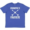 thumbnail image 3 of Inktastic Grandpa Favorite Grandchild Gift Youth T-Shirt, 3 of 5