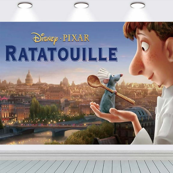 Ratatouille school Poster Wall Decor Birthday Banner Backdrop Background Party Supplies Taspestry