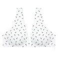 thumbnail image 5 of Yesbay Women Bra Deep V Neck Push-up Wireless Elastic Great Support 3/4 Cup Sweat Absorption Vest Type Yoga Jogging Daily Wear Bra, 5 of 8