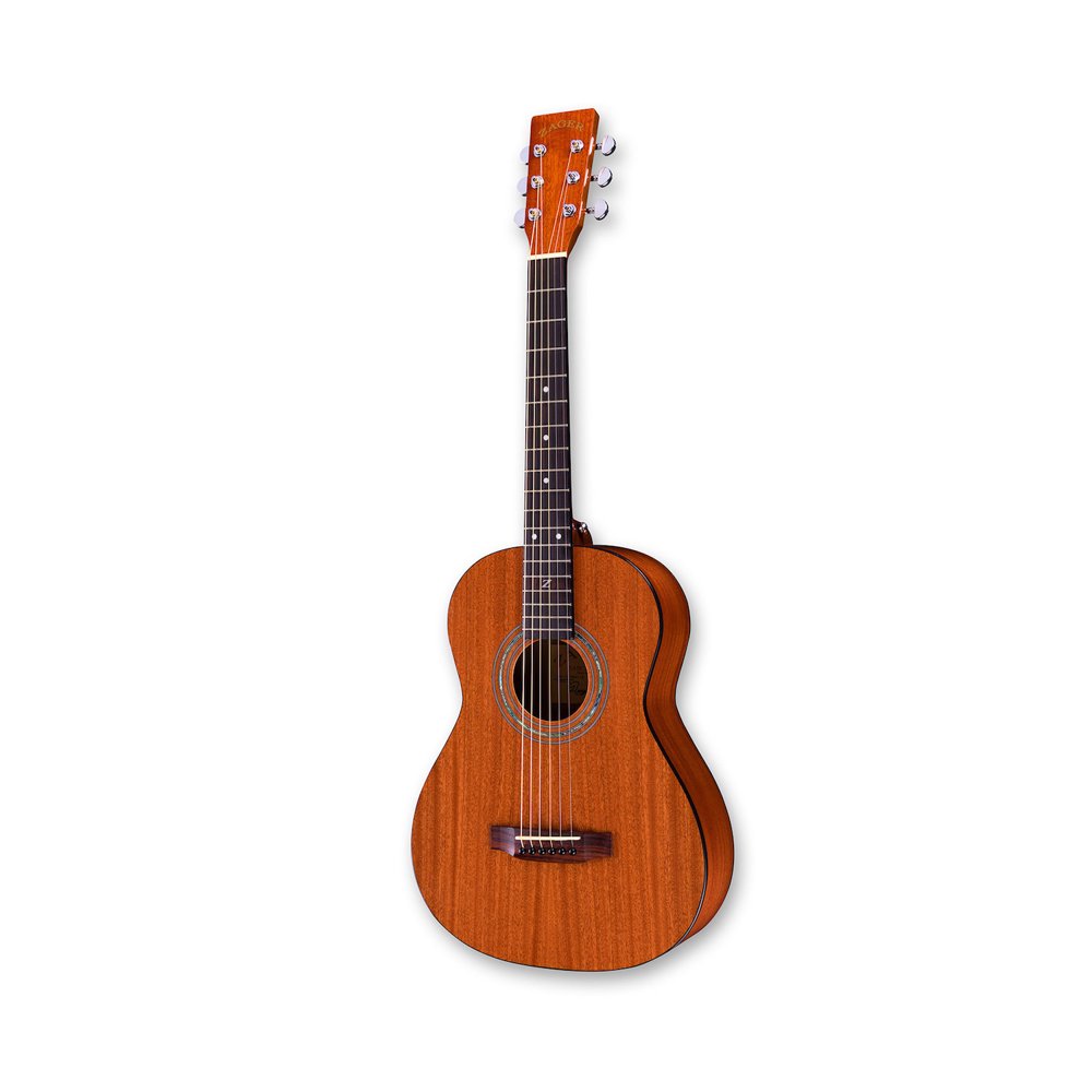 Zager Travel Size Acoustic Guitar African Mahogany Finish Walmart