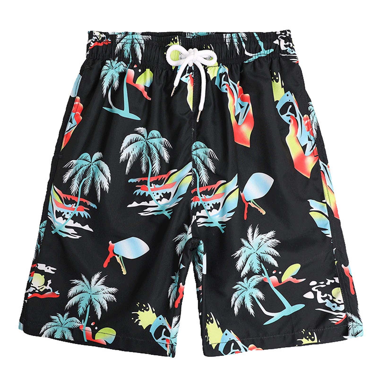 YYDGH Men's Swim Trunks Quick Dry Bathing Suit Big & Tall Board Shorts