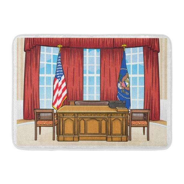 Godpok Architecture Desk The Oval Office Of President United
