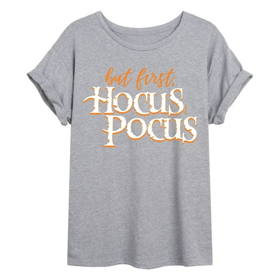Hocus Pocus - But First Hocus Pocus - Women's Oversized T-Shirt
