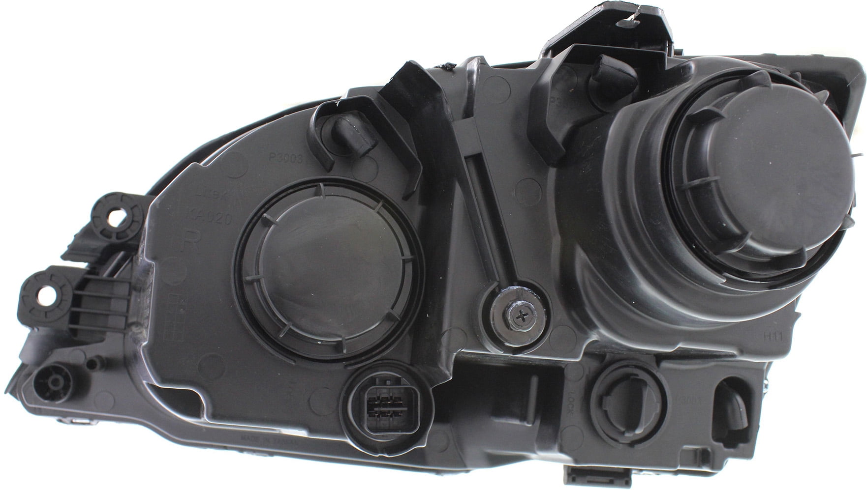 Headlight Compatible With 2007 Kia Sorento Right Passenger Halogen With bulb(s)