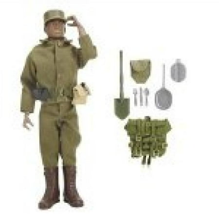 GI Joe Action Soldier Timeless Collection Anniversary Edition With Combat Set, African-American